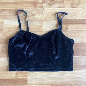 Crush Velvet top